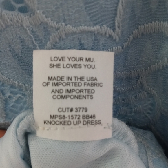 Show Me Your MuMu Knocked Up Lace Maternity Dress Size Large - Picture 6 of 11